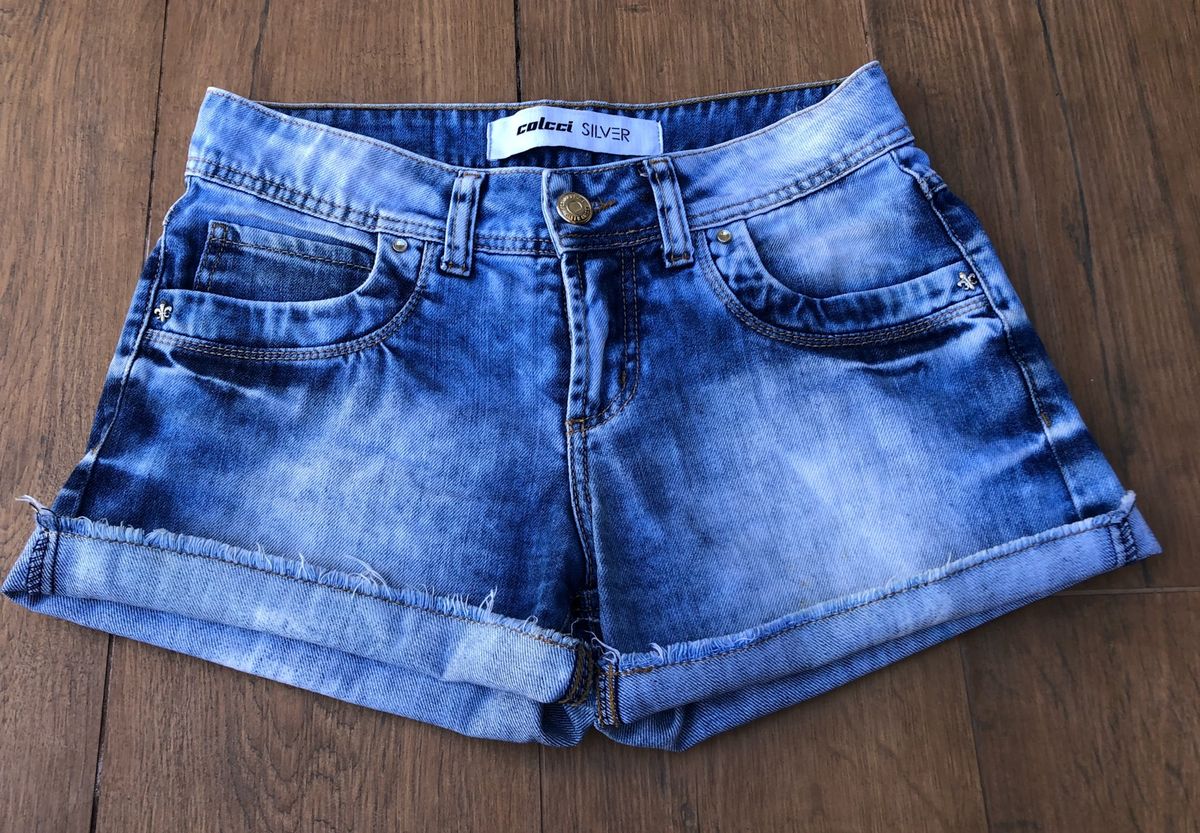 shorts jeans comprido