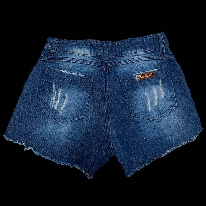 Short Cinza Jeans Curto e Justo Y2k Demin Brim Cyber Casual Estiloso Liso  com Cordão e Bolso, Shorts Feminino Lovito Nunca Usado 93315314