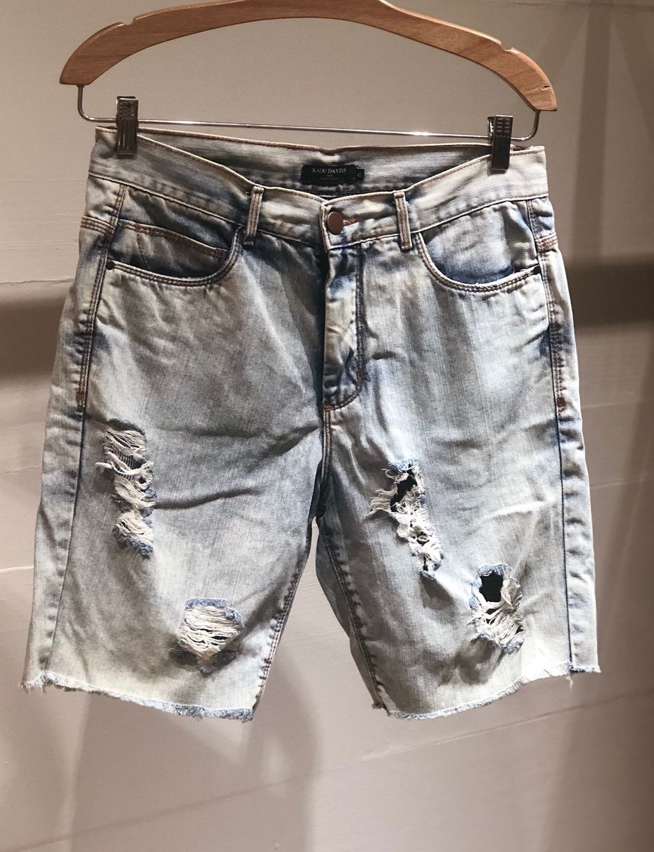 bermudas jeans masculinas riachuelo