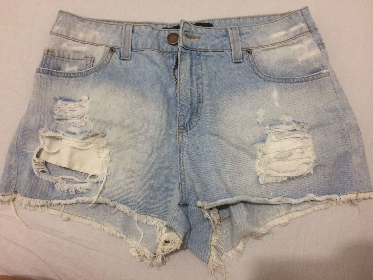 shorts jeans detonado