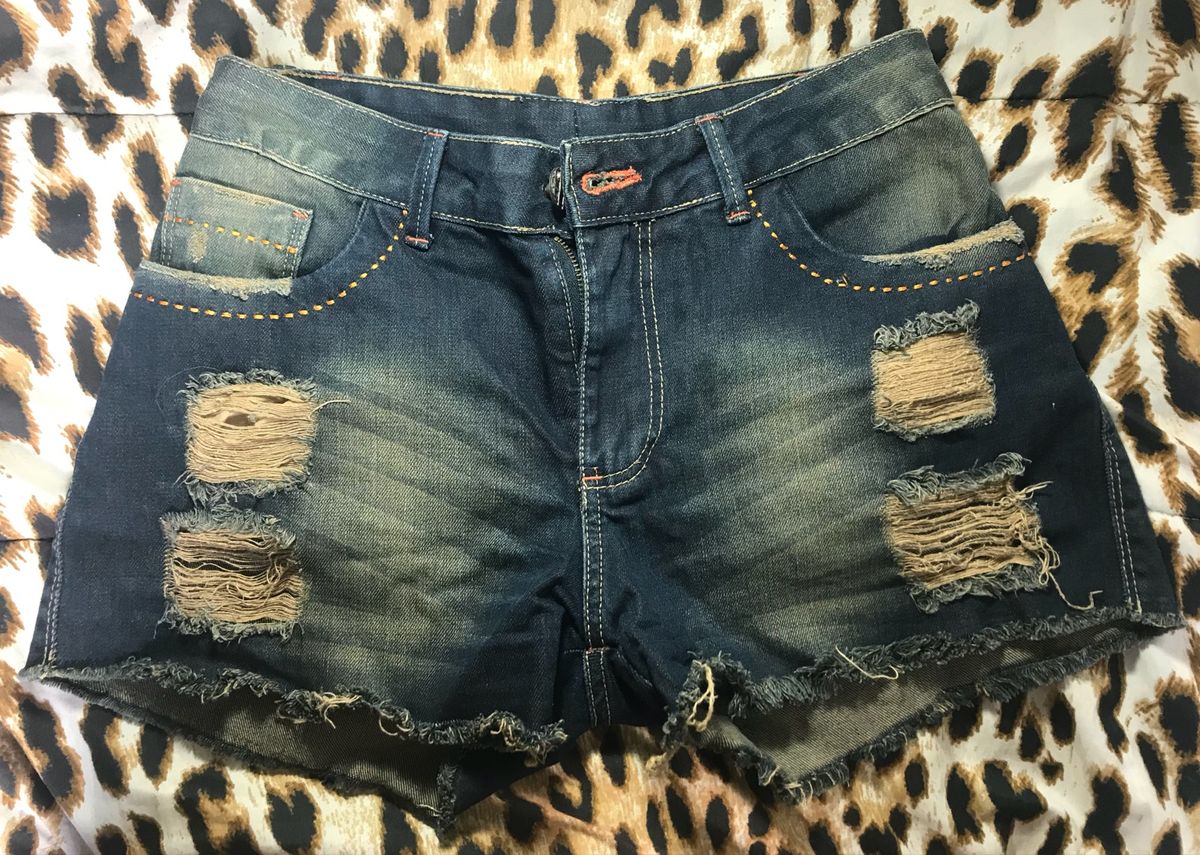 jeans esverdeado