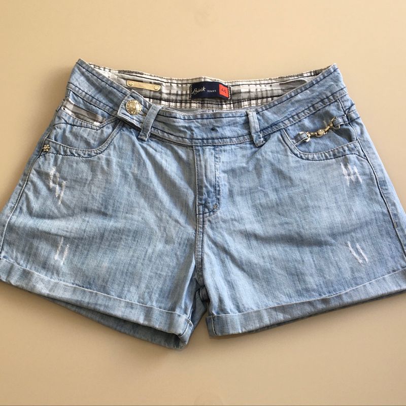Shorts jeans hot sale feminino bivik