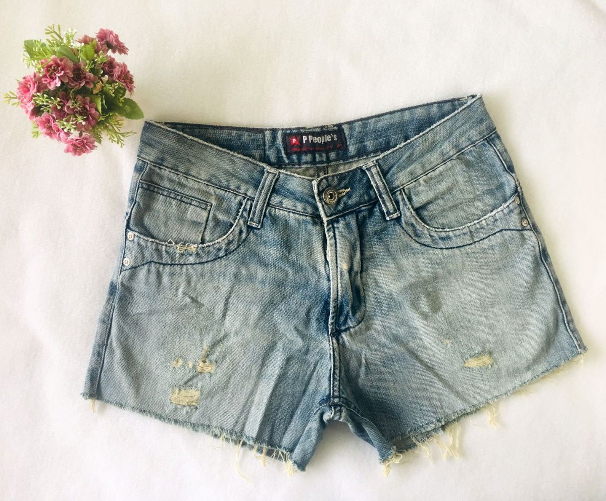 short jeans despojado