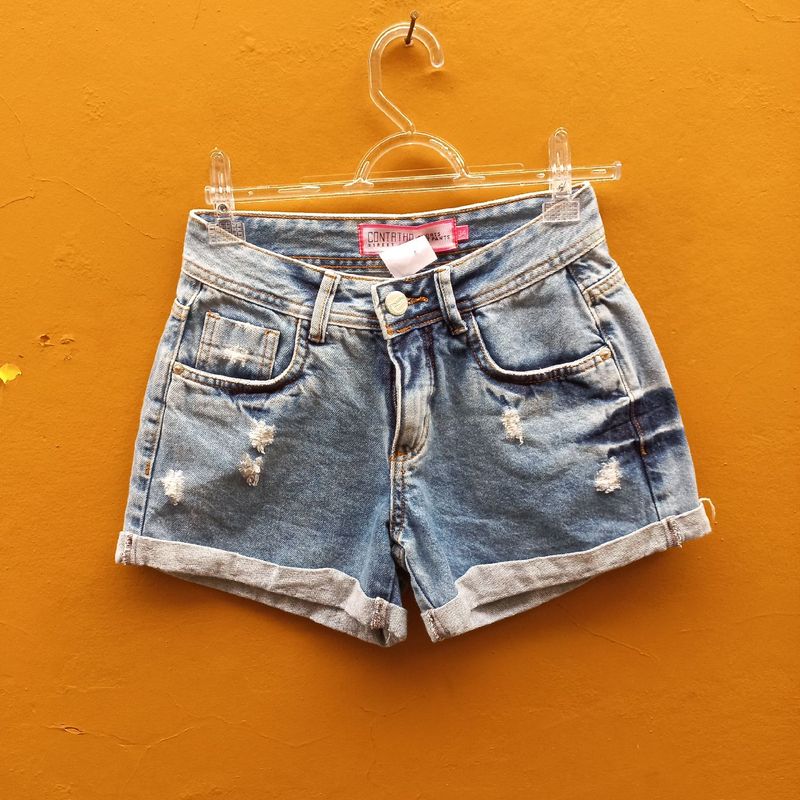 Shorts jeans store feminino tamanho 34