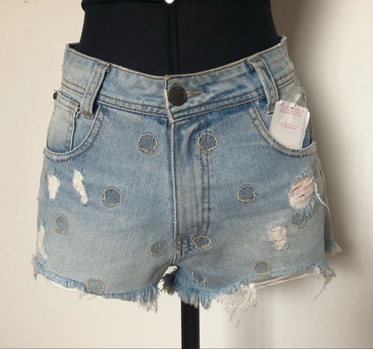 Short Jeans Feranda | Shorts Feminino Feranda Nunca Usado 46850726 | enjoei