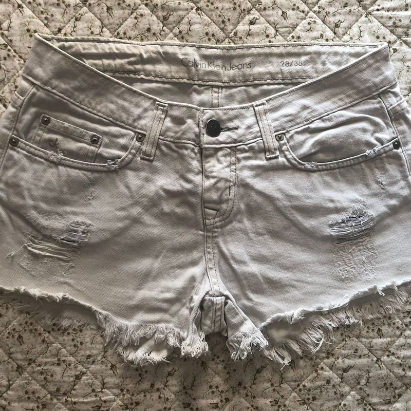 Short jeans feminino calvin sales klein