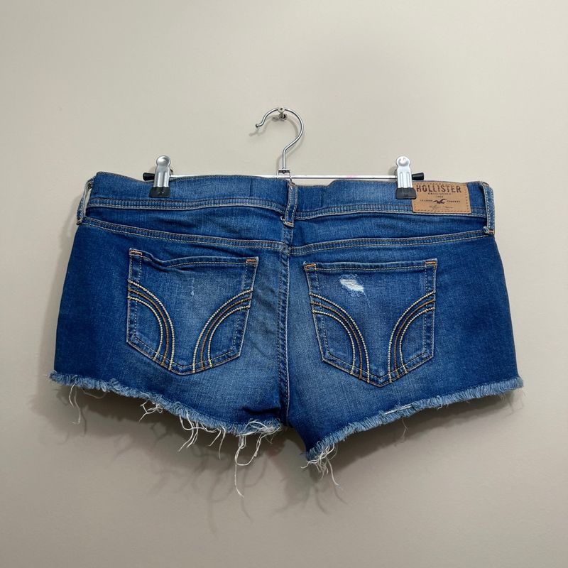 Shorts jeans hotsell da hollister feminino