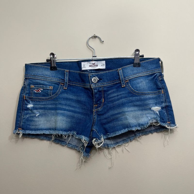 Short Jeans Hollister | Shorts Feminino Hollister Usado 95485785 | enjoei