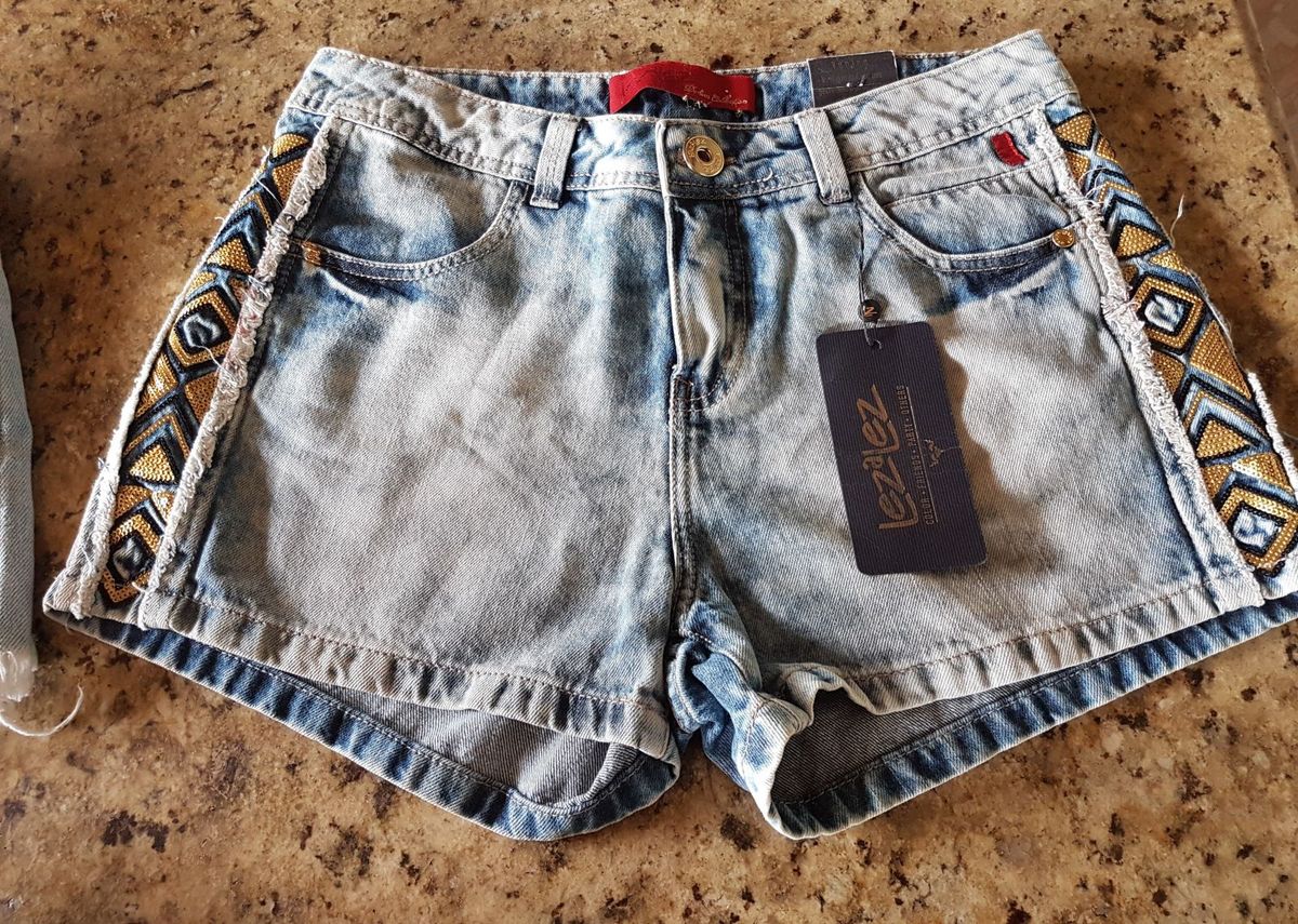 Short jeans hot sale lezalez