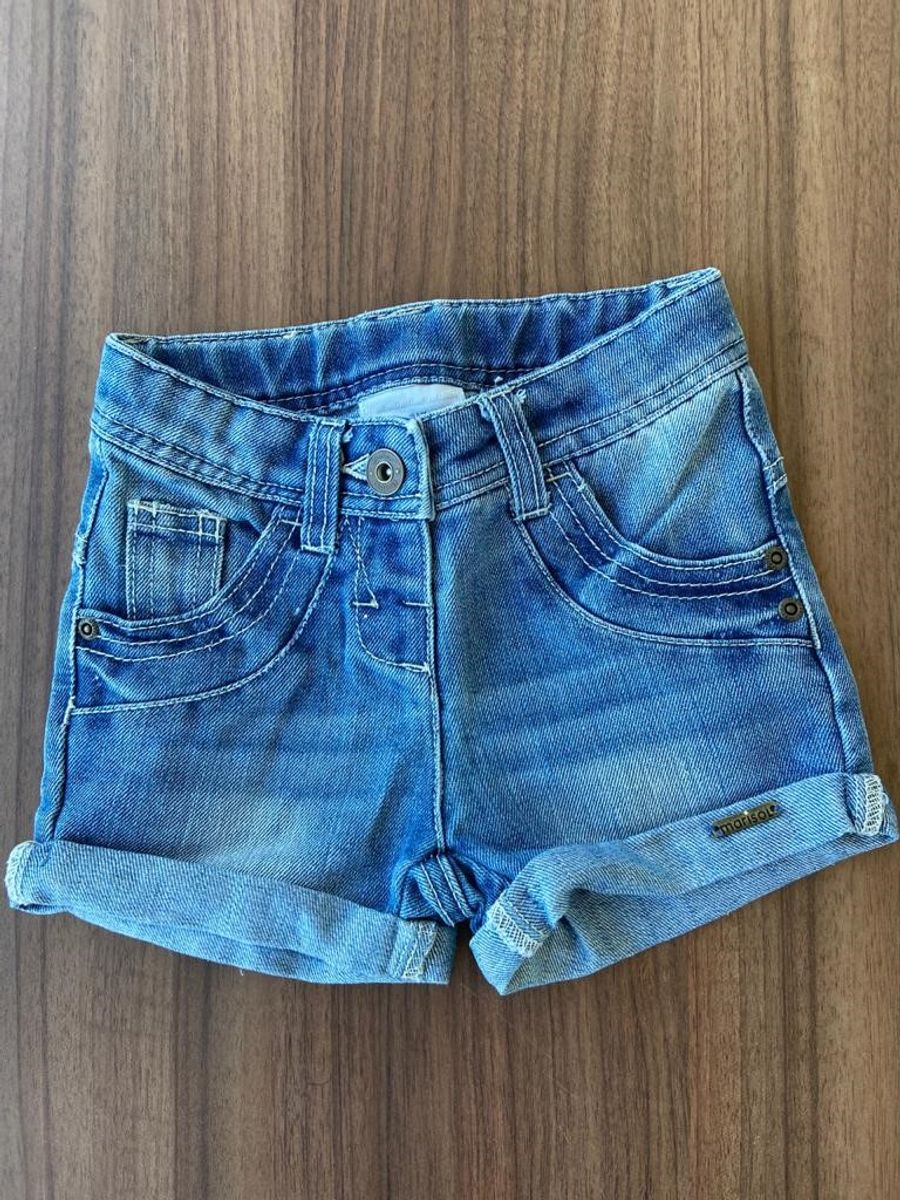 short jeans infantil marisol