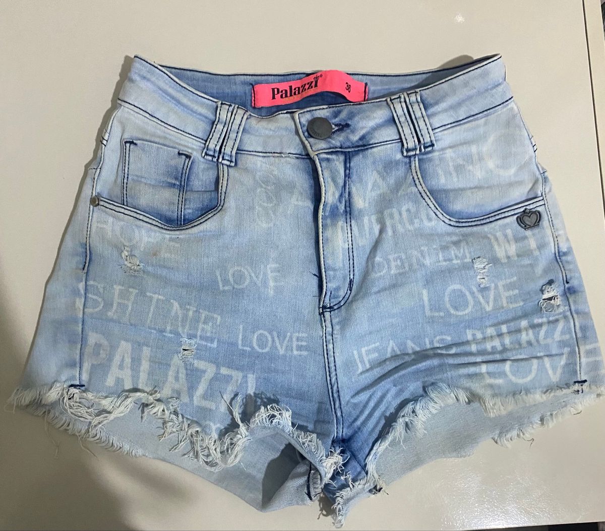 Short jeans best sale palazzi atacado