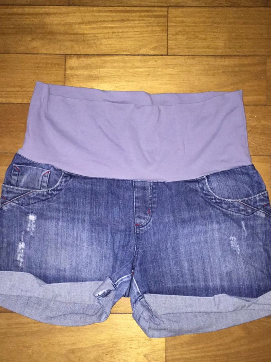 short jeans para gravida