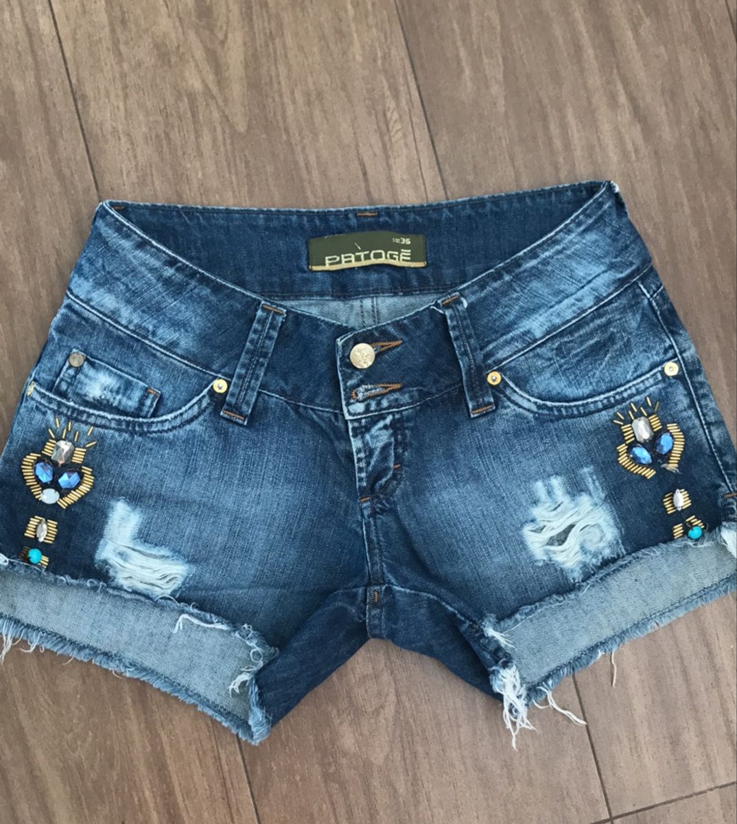 short jeans de amarrar