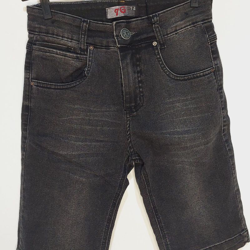 Short jeans hot sale preto infantil