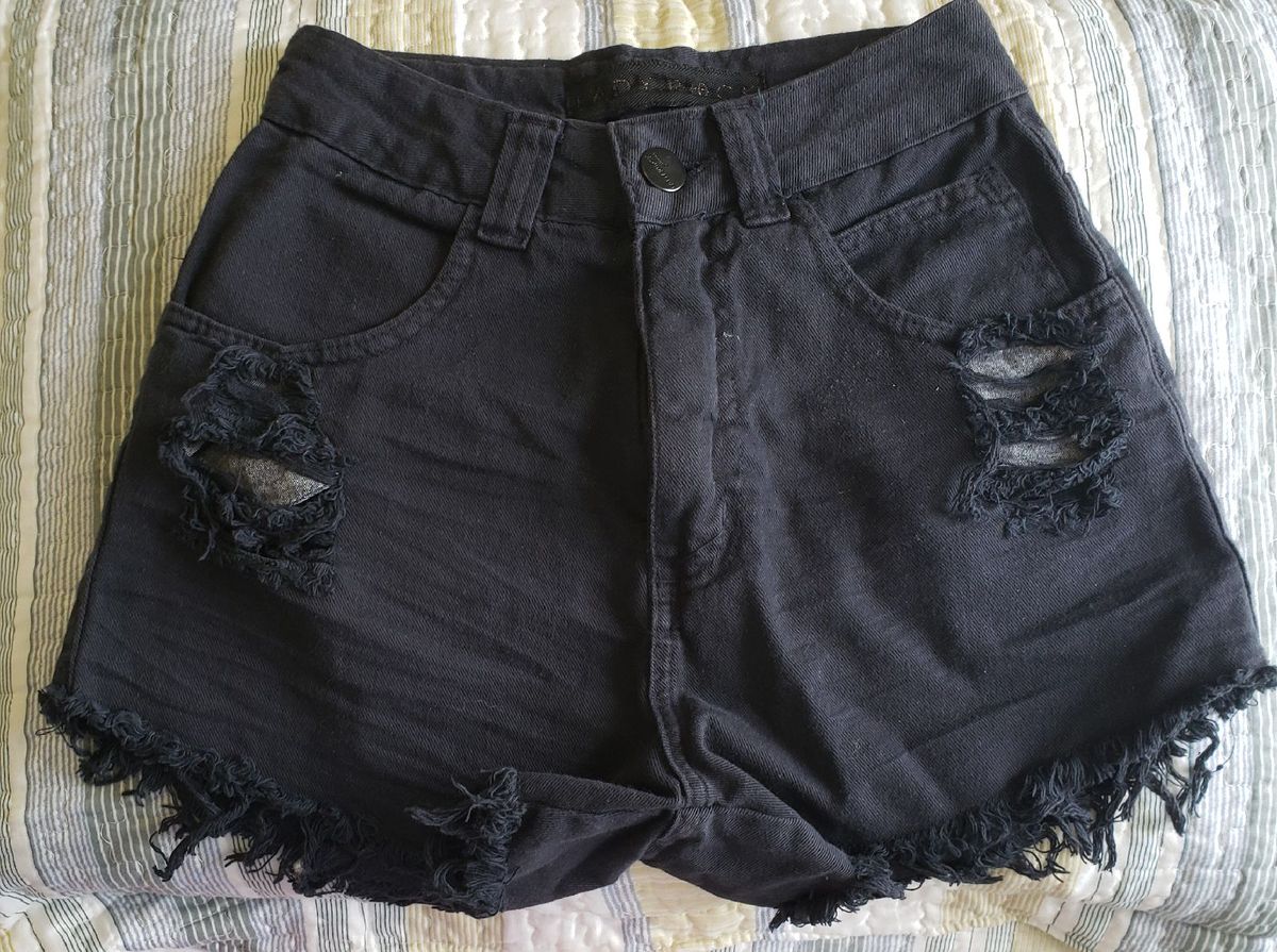 short lady rock preto