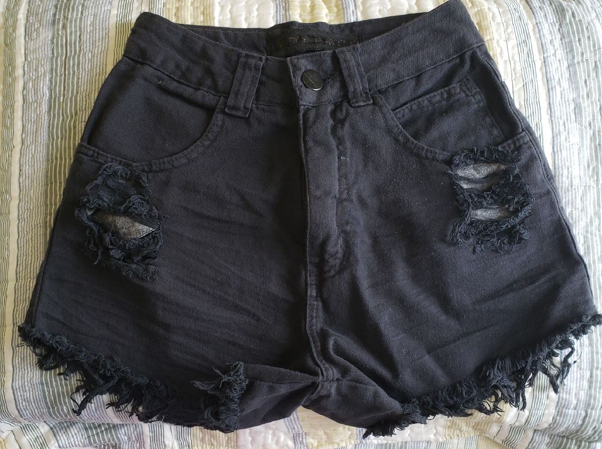 shorts lady rock preto