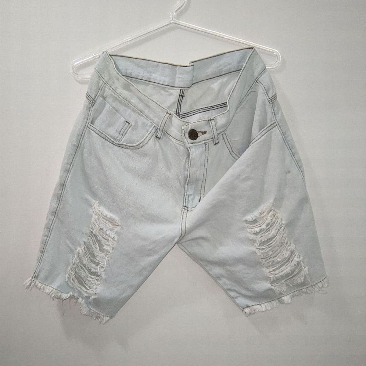 Short Jeans Rasgadinho Feminino Shorts Feminino Nunca Usado