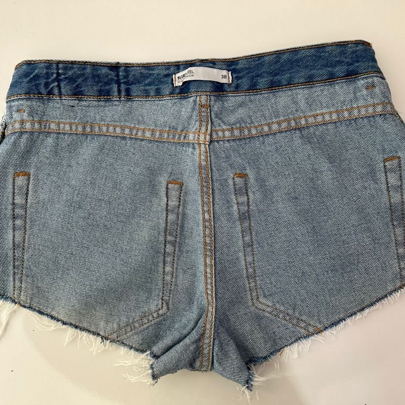 Short Jeans Renner  Shorts Feminino Renner - Blue Steel Usado