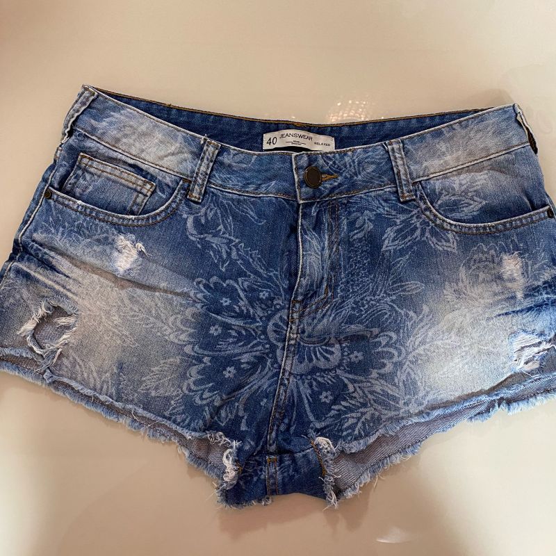 Short best sale tamanho 40