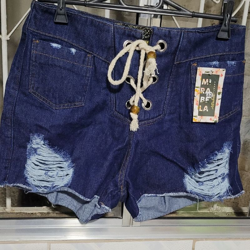 Short jeans best sale tamanho 42