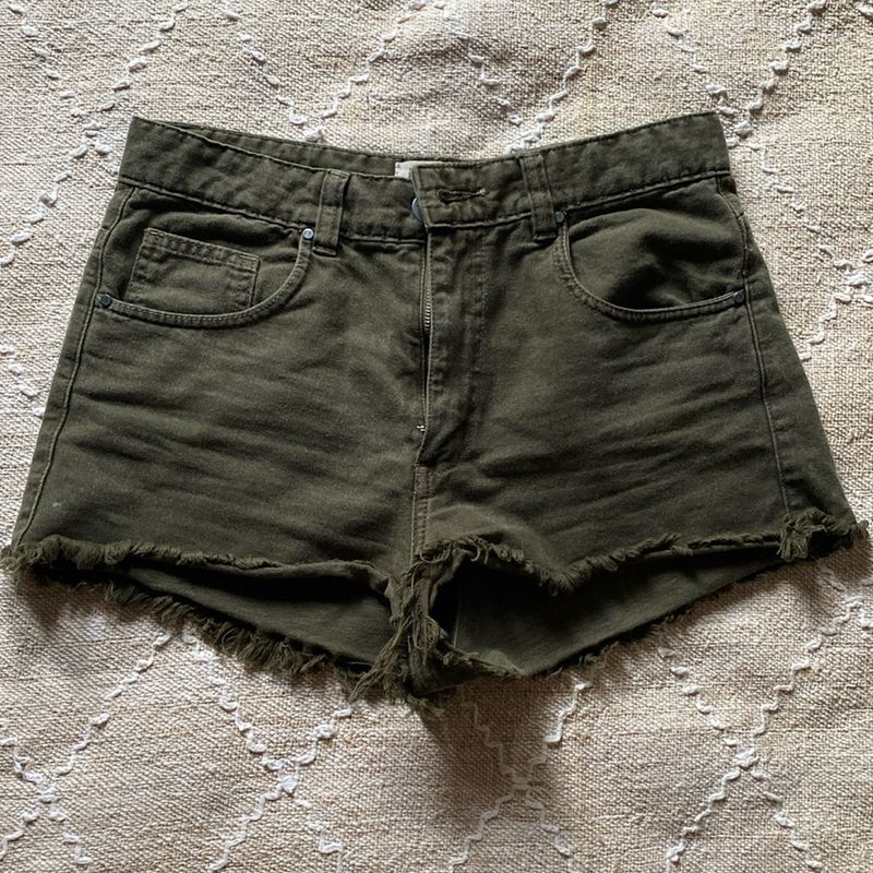 Short jeans hot sale militar feminino