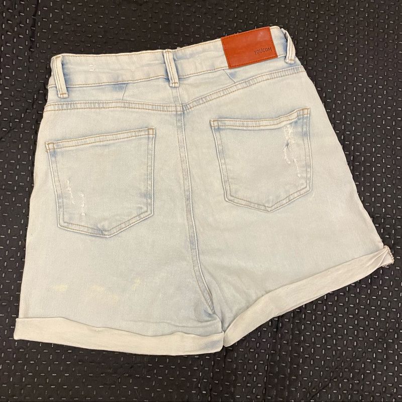 Mini Shorts Jeans, Shorts Feminino Youcom Usado 94709970