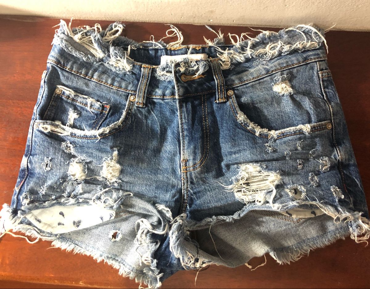 short jeans zara feminino