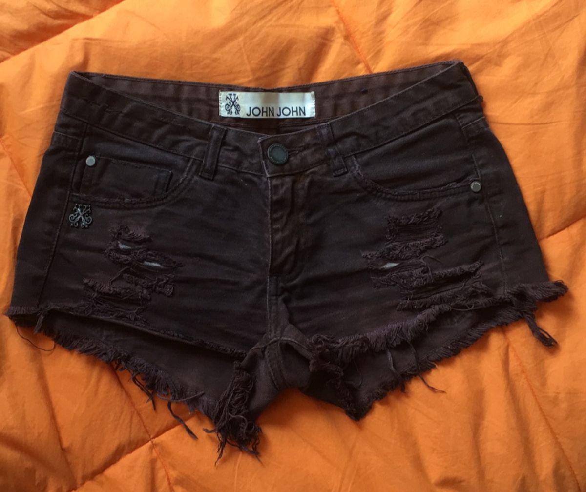 Pigeon Plaid Short John John with Tab