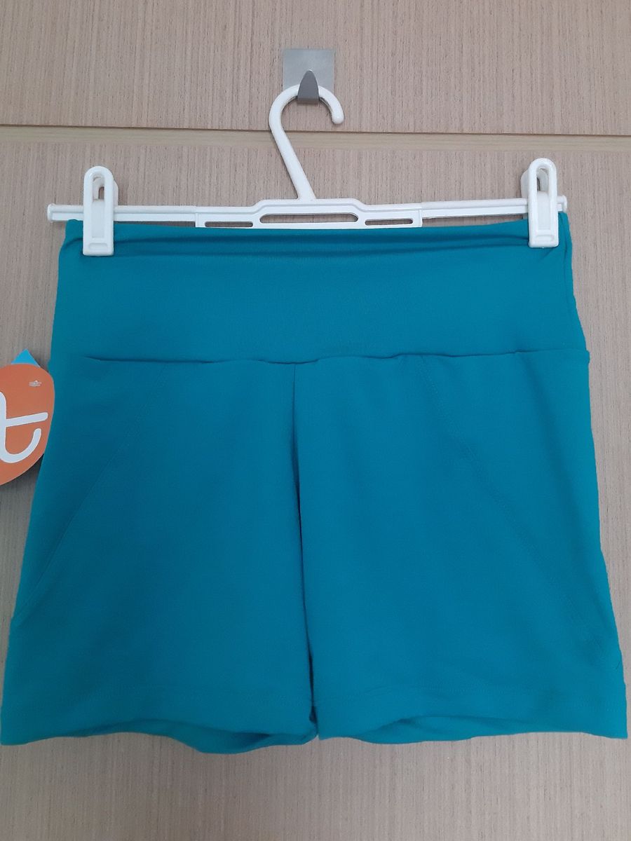 short de lycra curto