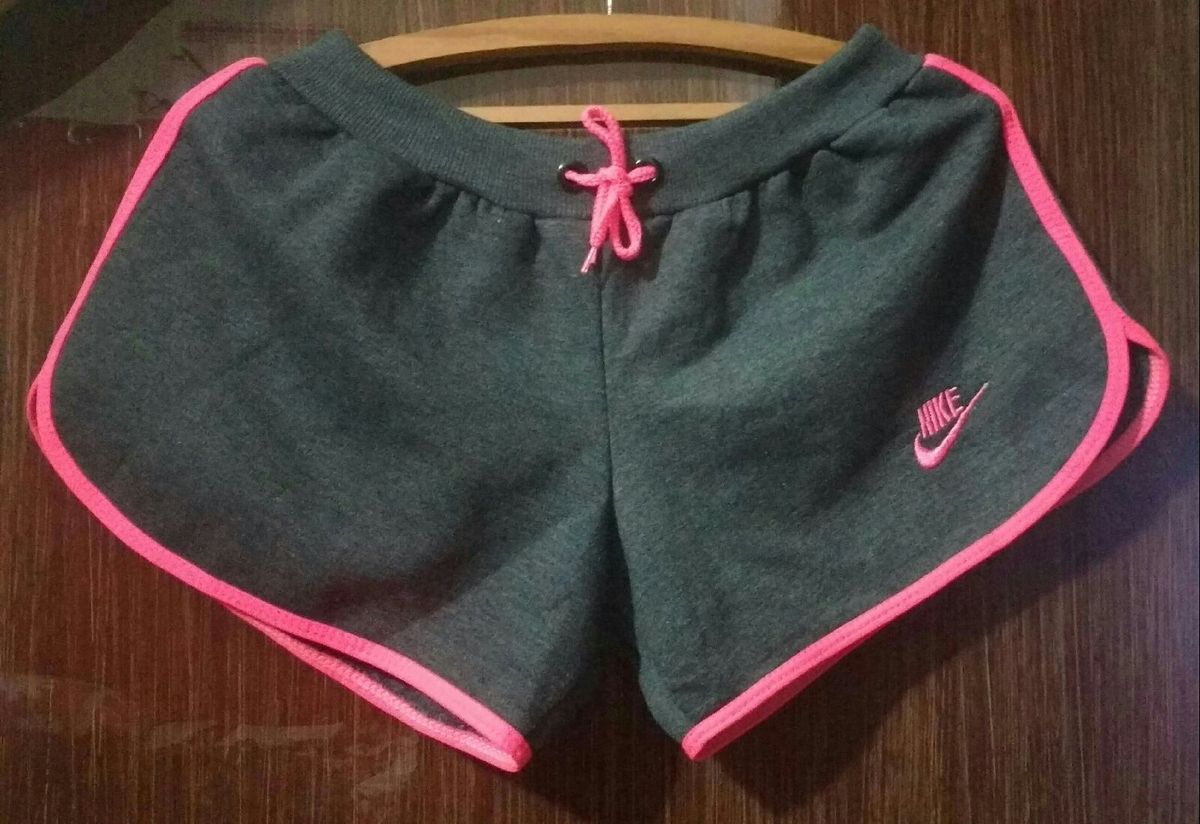 short nike moletom feminino