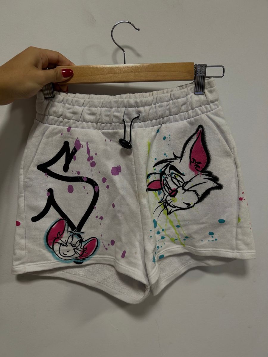 Short moletom feminino store renner