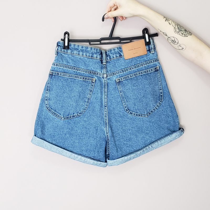 Zara short deals mom jeans