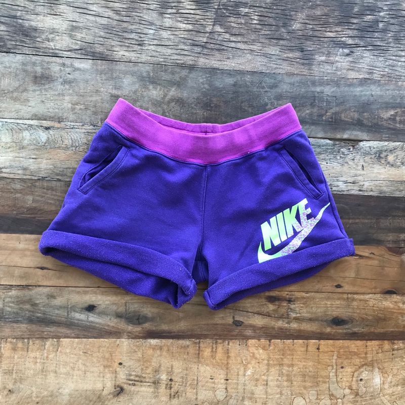 Shorts hotsell nike moletom