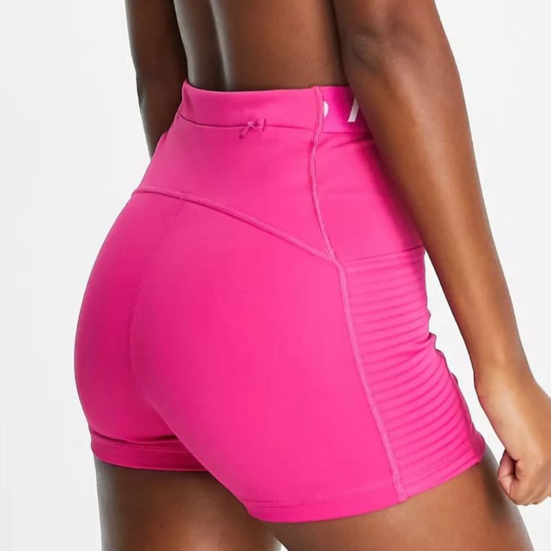 Pink nike pro sales shorts