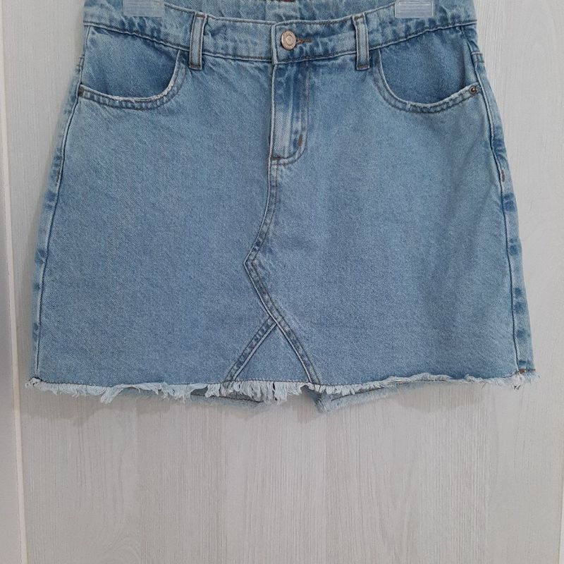 Short saia best sale jeans hering