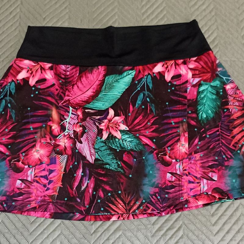 Short saia best sale para ginastica