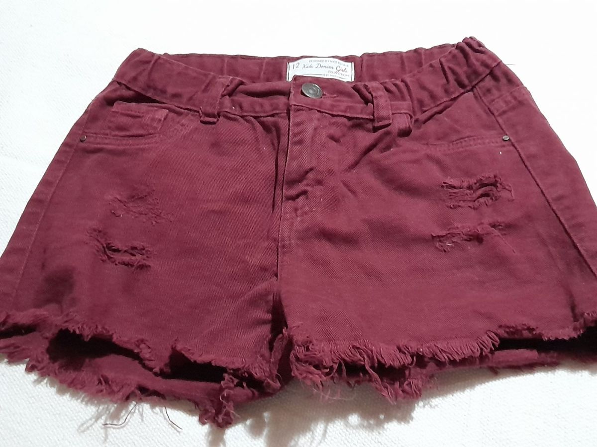 short tamanho 12