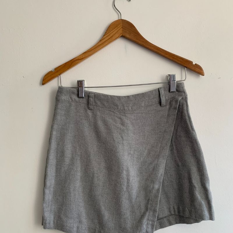 Short tipo saia hot sale