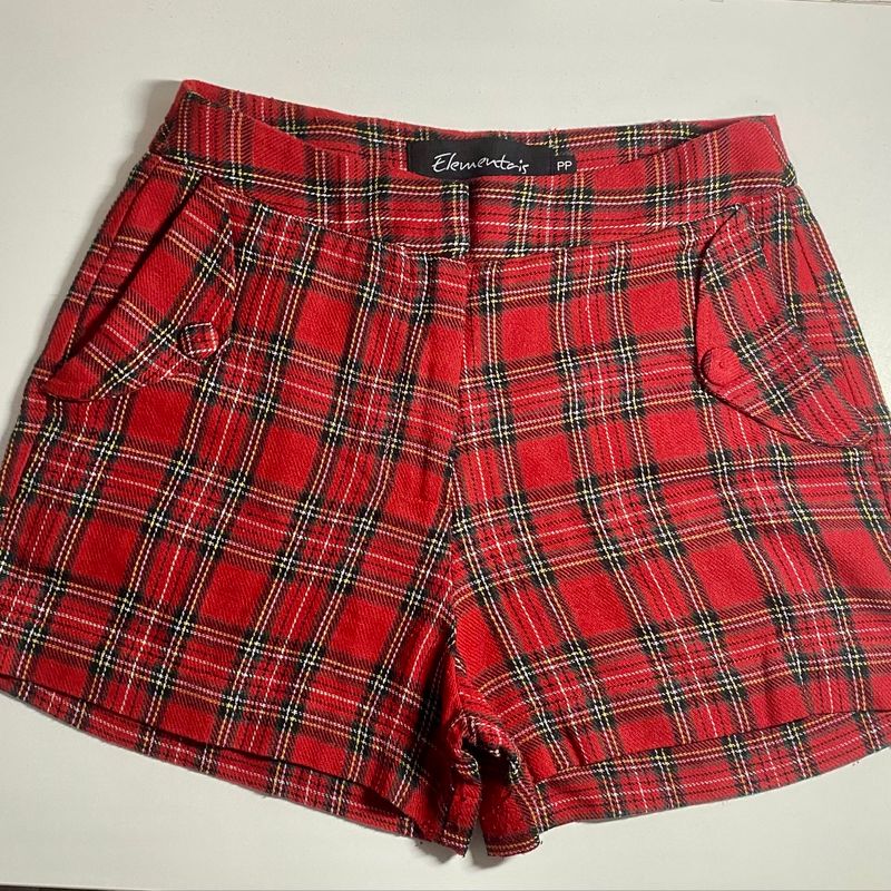 Short Xadrez Rustic - litt