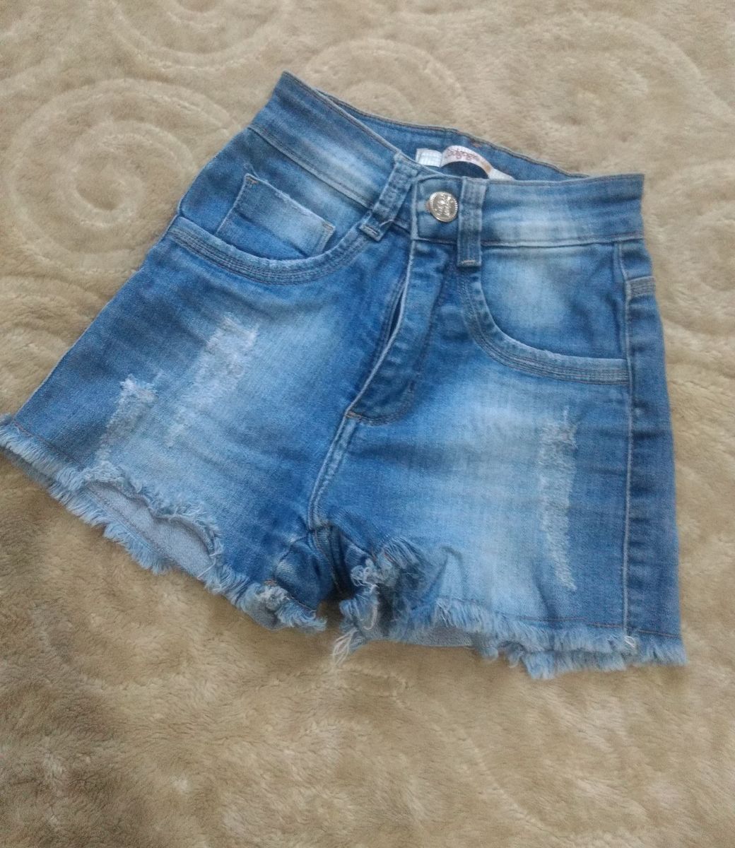 shortinho jeans feminino