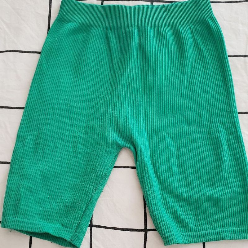 Shorts Bermuda Estilo Ciclista Seamless Zara Usado 109129745