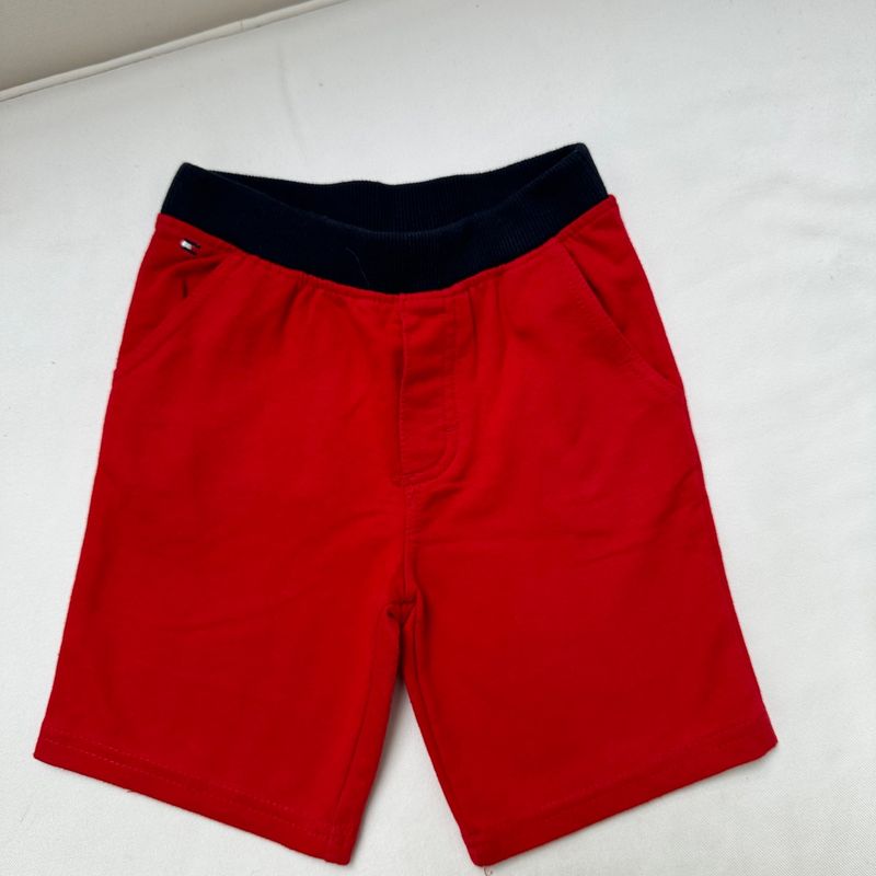 Bermuda tommy best sale hilfiger vermelha