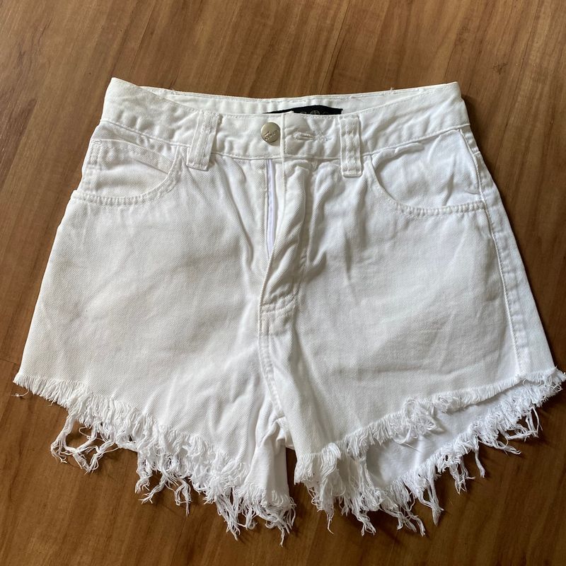 Short lady rock store branco