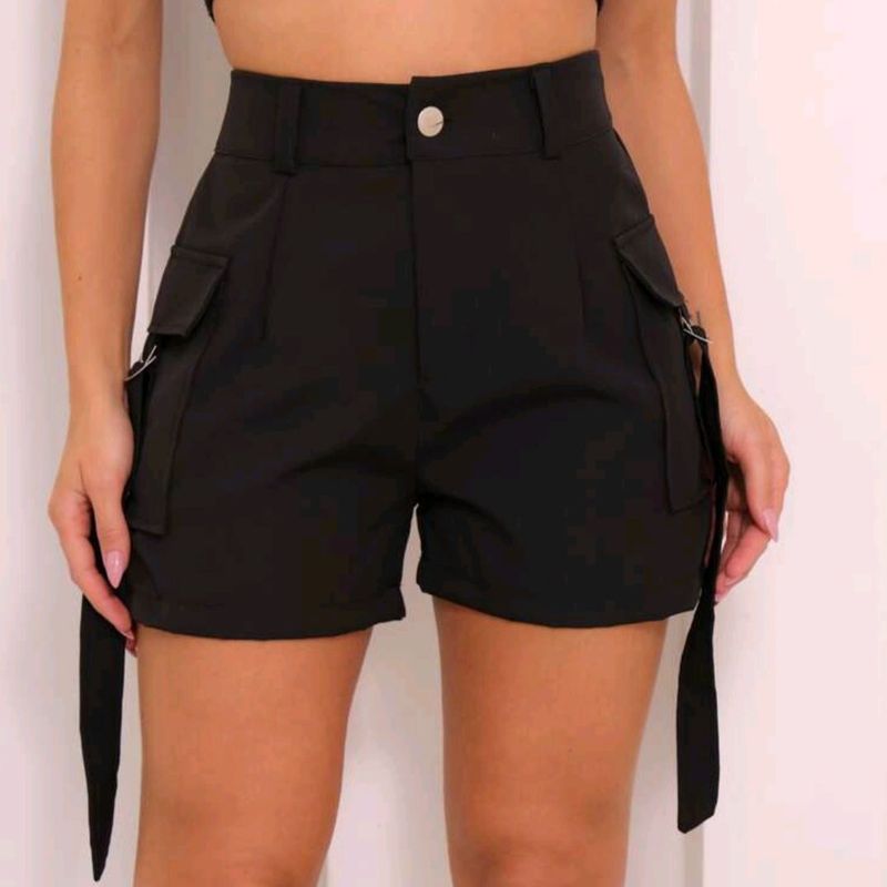 Shorts Cargo Feminino Elegante  Shorts Feminino Shein Nunca Usado