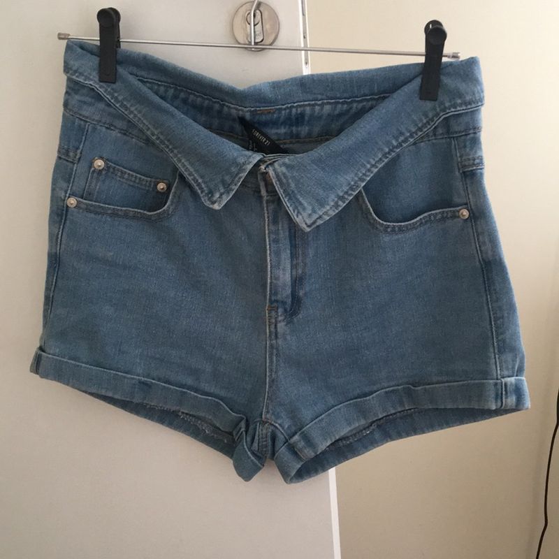 Forever 21 shorts cintura alta deals