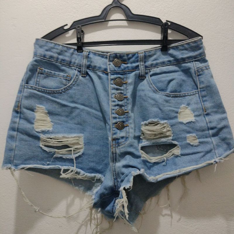 Forever 21 shorts cintura hot sale alta