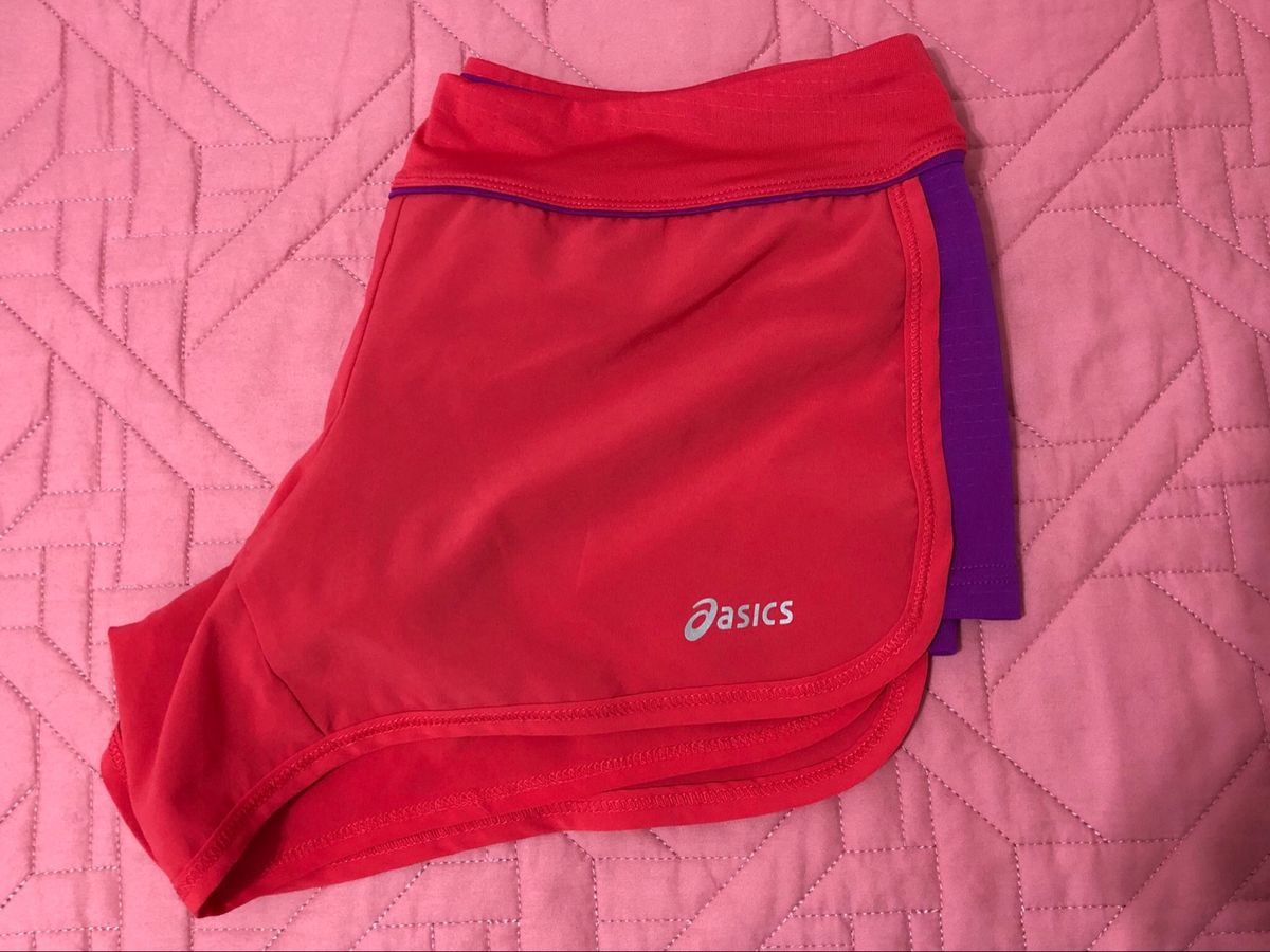 shorts corrida feminino asics