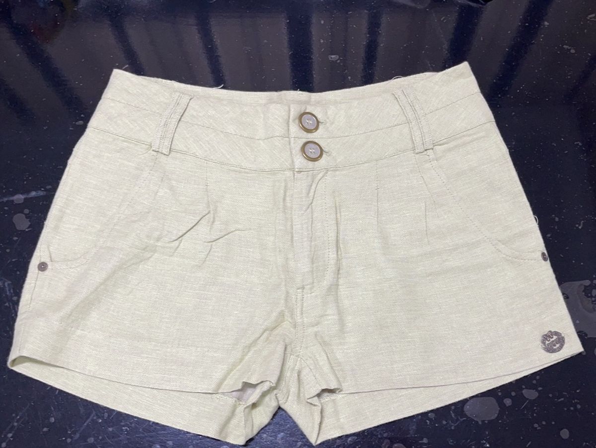 Shorts de Linho da Hering, Tamanho 38