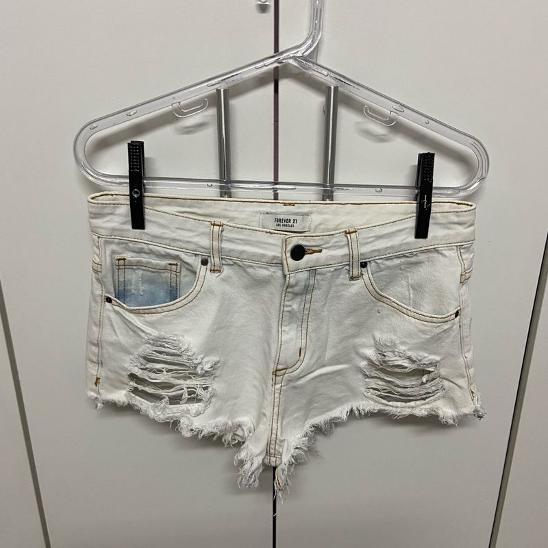 Shorts Jeans Destroyed Forever 21 Forever 21 Usado 110759681