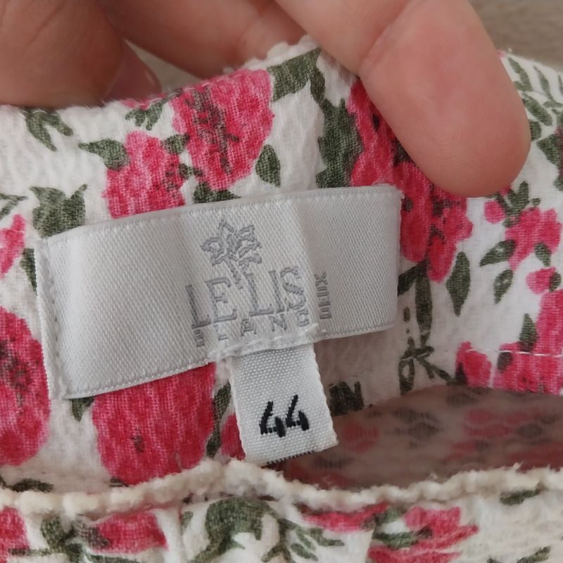 Short Feminino Estampa Floral Verde